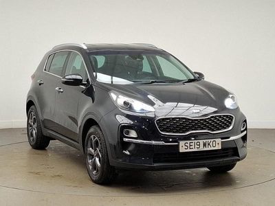 Begagnad Kia Sportage 2019 Svart SUV