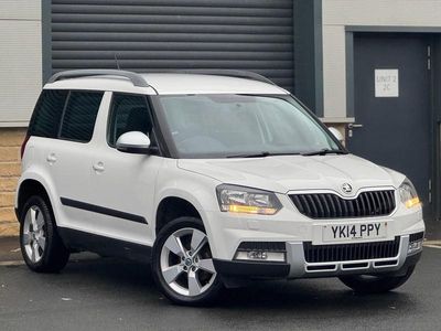 Used Skoda Yeti SE 110 HP (80 kW) 2014 White SUV