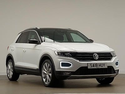 White Used 2018 VW T-Roc SEL SUV | £14,998 (Fair price)