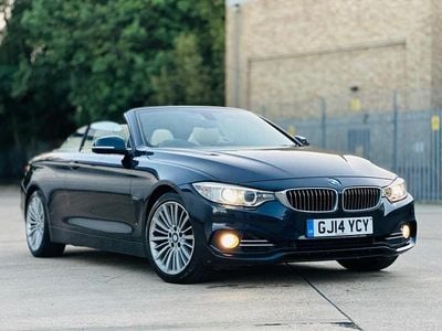 Blue Used 2014 BMW 435 Luxury Line Cabriolet | £7,995 (Fair price)