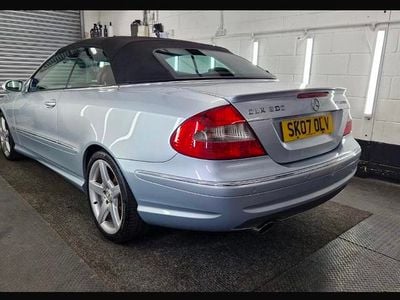 Used Mercedes CLK200 161 HP (118 kW) 2007 Silver Cabriolet