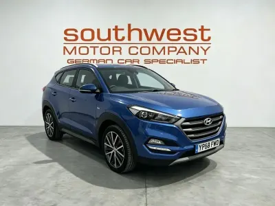 Used Hyundai Tucson GO! 177 HP (130 kW) 2018 Blue SUV