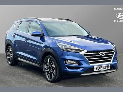 Used Hyundai Tucson Premium SE 136 HP (100 kW) 2019 Blue SUV