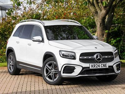 White Used 2024 Mercedes GLB200 AMG Line Premium SUV | £31,498 (Fair price)
