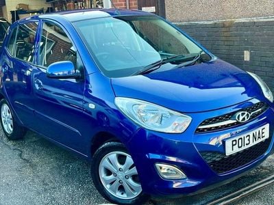 Used Hyundai i10 Active 2013 Blue Hatchback