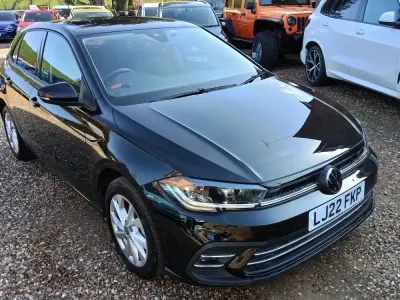 Used VW Polo Match 95 HP (69 kW) 2026 Black Hatchback