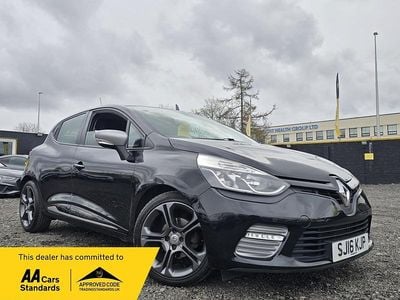 Used Renault Clio IV Dynamique 90 HP (66 kW) 2016 Black Hatchback