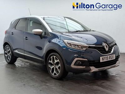 Used Renault Captur GT-Line 2019 Blue and silver SUV
