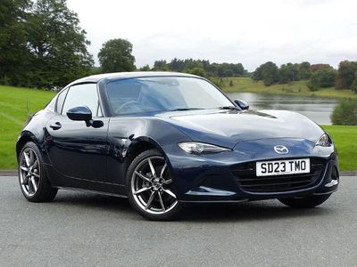 Blue Used 2023 Mazda MX5 Exclusive-Line Cabriolet | £23,995 (A bit pricey)