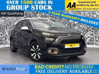 Black Used 2023 Citroën C3 PureTech Hatchback | £10,595 (Good price)