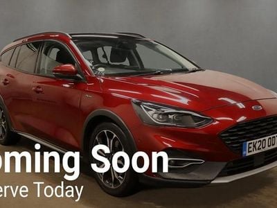Used Ford Focus Active X 120 HP (88 kW) 2020 Red Estate