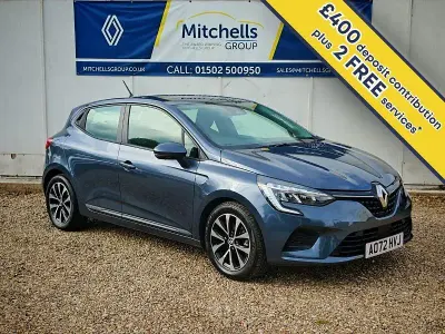 Usado Renault Clio V Iconic 140 HP (102 kW) 2022 Cinzento Citadino