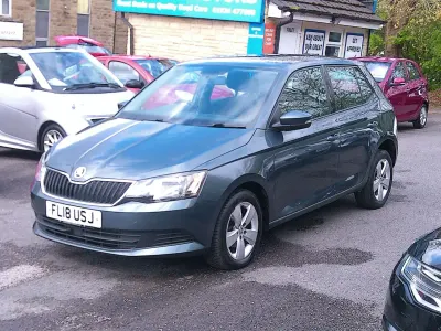 Used Skoda Fabia SE 95 HP (69 kW) 2018 Grey Hatchback