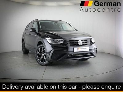 Black Used 2022 VW Tiguan Allspace Life SUV | £20,600 (Fair price)