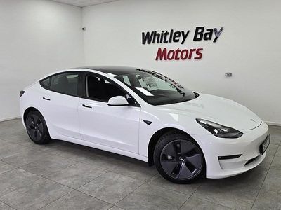 Used Tesla Model 3 Long Range AWD 366 kW (498 HP) 2021 White Sedan