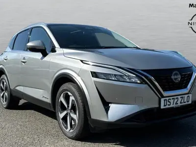Used Nissan Qashqai N-Connecta 190 HP (139 kW) 2022 Silver SUV
