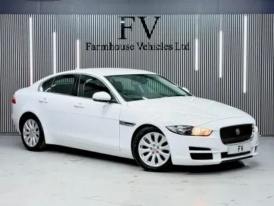 Used Jaguar XE Prestige 2015 White Sedan
