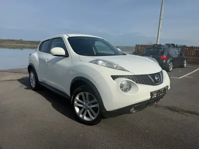 Used Nissan Juke Acenta 110 HP (80 kW) 2014 White SUV