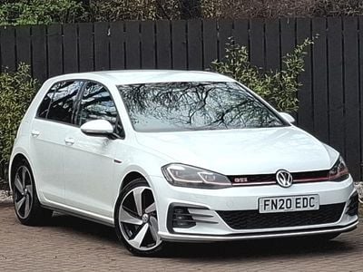Used VW Golf GTI 245 HP (180 kW) 2020 White Coupe