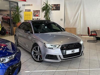 Used Audi S3 Black Edition 306 HP (225 kW) 2017 Silver Sedan