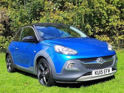 Used Vauxhall Adam Rocks 68 HP (50 kW) 2015 Blue Hatchback