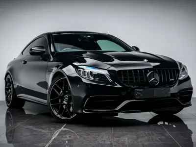 Used Mercedes C63 AMG AMG 476 HP (350 kW) 2018 Black Coupe