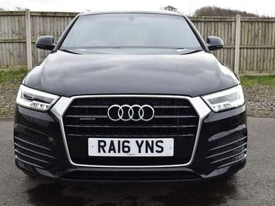 Used Audi Q3 S-line plus 184 HP (135 kW) 2016 Black SUV