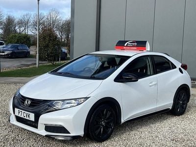 Used Honda Civic S 2014 White Hatchback