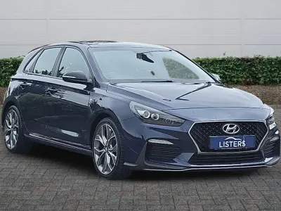 Used Hyundai i30 N Line 140 HP (102 kW) 2019 Blue Hatchback
