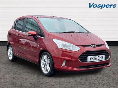 Used Ford B-MAX Titanium X 105 HP (77 kW) 2016 Red MPV