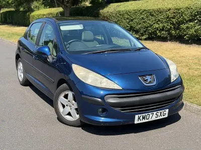 Used Peugeot 207 2007 Blue Hatchback