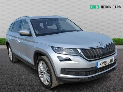 Used Skoda Kodiaq SE L 190 HP (139 kW) 2018 Silver SUV