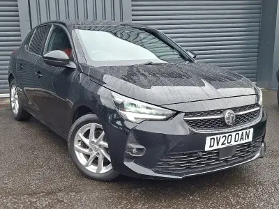 Used Vauxhall Corsa SRi 100 HP (73 kW) 2020 Black Hatchback
