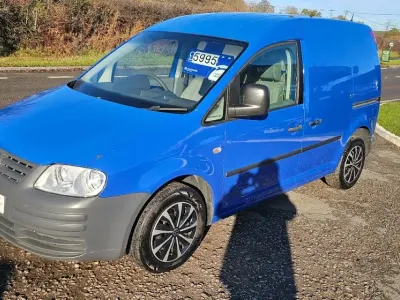 Used VW Caddy 69 HP (50 kW) 2009 Blue MPV