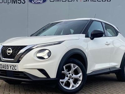 Used Nissan Juke Acenta 117 HP (86 kW) 2019 White SUV