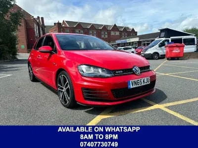 Used VW Golf VII GTD 2015 Red Hatchback