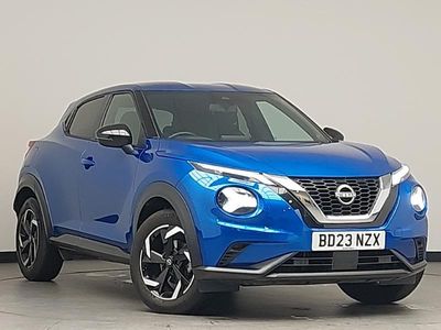 Blue Used 2023 Nissan Juke N-Connecta SUV | £16,498 (Fair price)