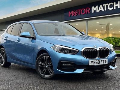 Used BMW 116 Sport Line 2019 Blue Hatchback