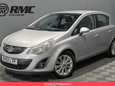 Used Vauxhall Corsa 100 HP (73 kW) 2012 Silver Hatchback