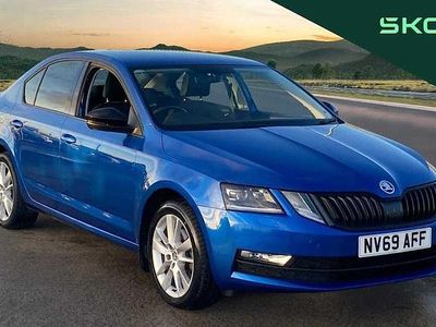 Blue Used 2019 Skoda Octavia SE L Hatchback | £14,639 (Fair price)