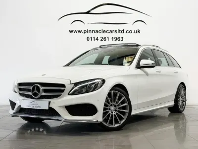 Used Mercedes C220 AMG line 2016 White