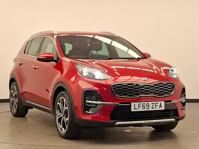 Used Kia Sportage GT-Line 134 HP (98 kW) 2019 Red SUV
