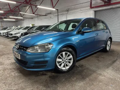 Used VW Golf VII S 2014 Blue Hatchback