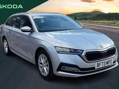 Used Skoda Octavia SE L 147 HP (108 kW) 2023 Silver Estate