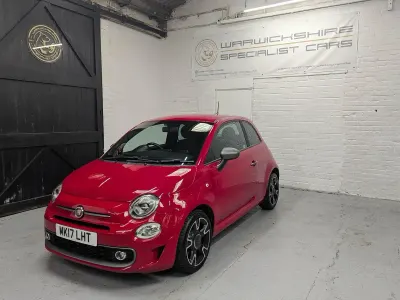 Used Fiat 500 S 69 HP (50 kW) 2017 Red Hatchback