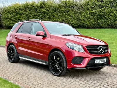 Used Mercedes GLE250 AMG line 204 HP (150 kW) 2016 Red SUV
