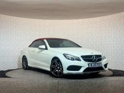 Usado Mercedes E250 AMG line 2015 Branco Cabrios