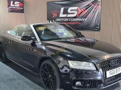 Used Audi A5 Cabriolet S-Line 2011 Black Cabriolet