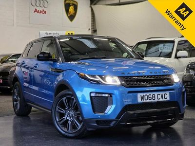 Used Land Rover Range Rover evoque Landmark 2018 Blue SUV