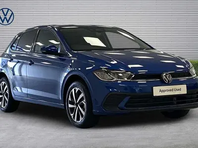 Used VW Polo Match 95 HP (69 kW) 2026 Blue Hatchback